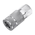 Totalturf Steel Tru-Flate Compatible Air Coupler, 0.38 in. x 0.25 in. Female NPT TO1681632